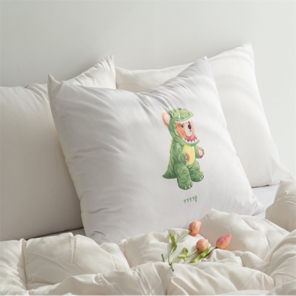 먼지없는 베개커버 50x70cm 다이노소어 베개솜 별매 베게커버 베겟잎 마이크로화이버베개커버