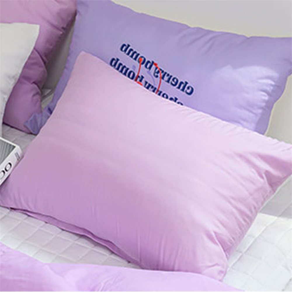 베개커버 50x70cm 퍼플 베개속커버 배게커버 베개솜커버