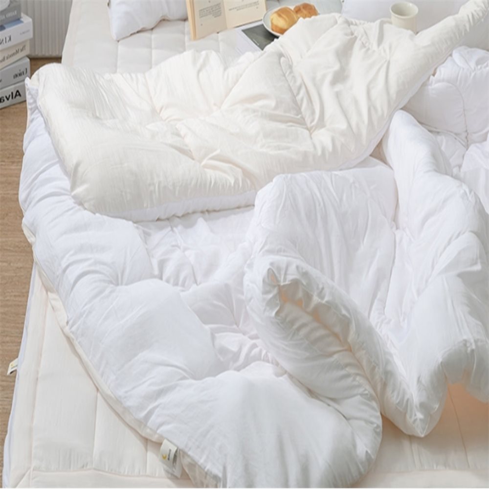 이불 마이크로 모달 차렵이불 슈퍼싱글 화이트 봄가을이불 홈스타일링 가을이불
