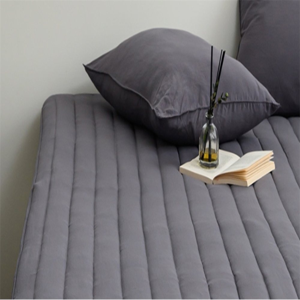 누빔 매트리스커버 슈퍼싱글 SS 차콜 누빔커버 호텔매트리스커버 슈퍼싱글매트리스커버