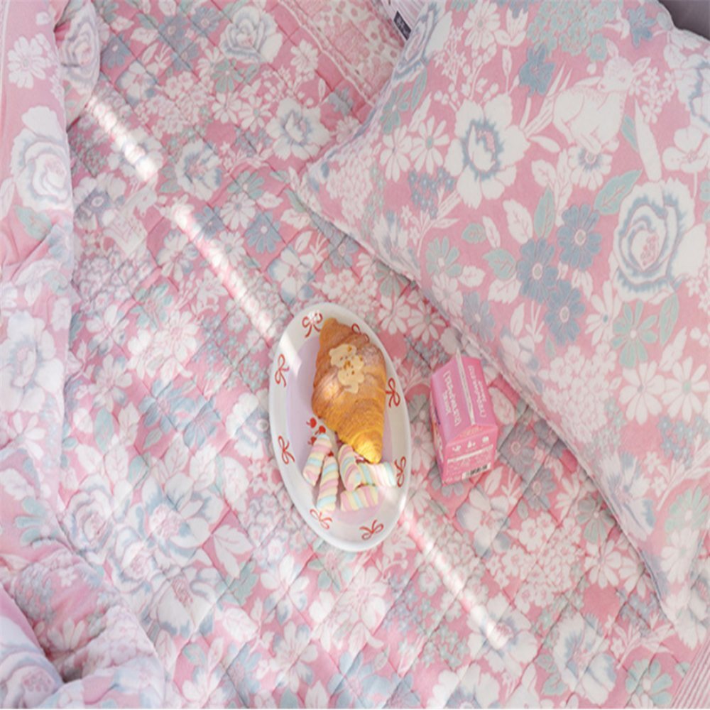 침대패드 극세사 카페트겸용 슈퍼싱글 SS 핑크 극세사패드 침대매트패드 겨울침대패드