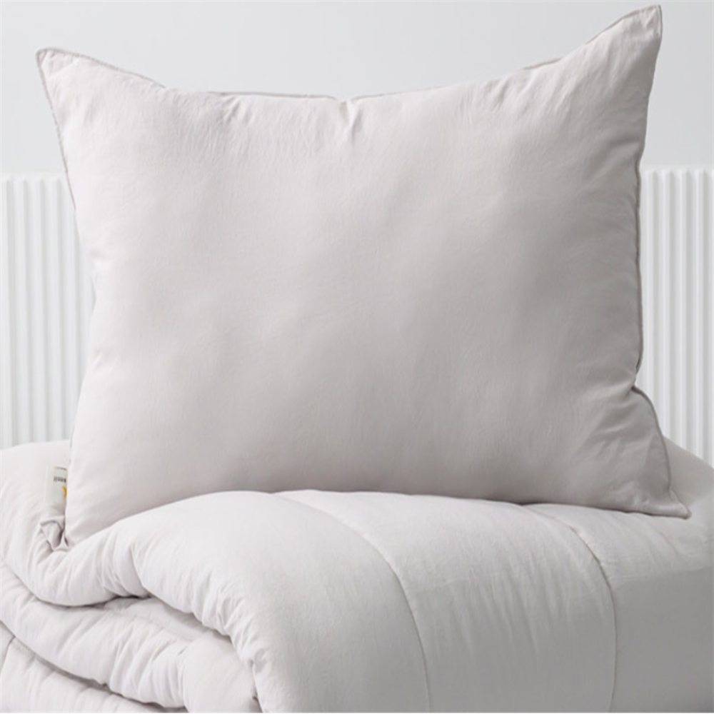 베개커버 50x70cm 베이지 베개솜 별매 배게커버 베겟잎 부드러운베개커버