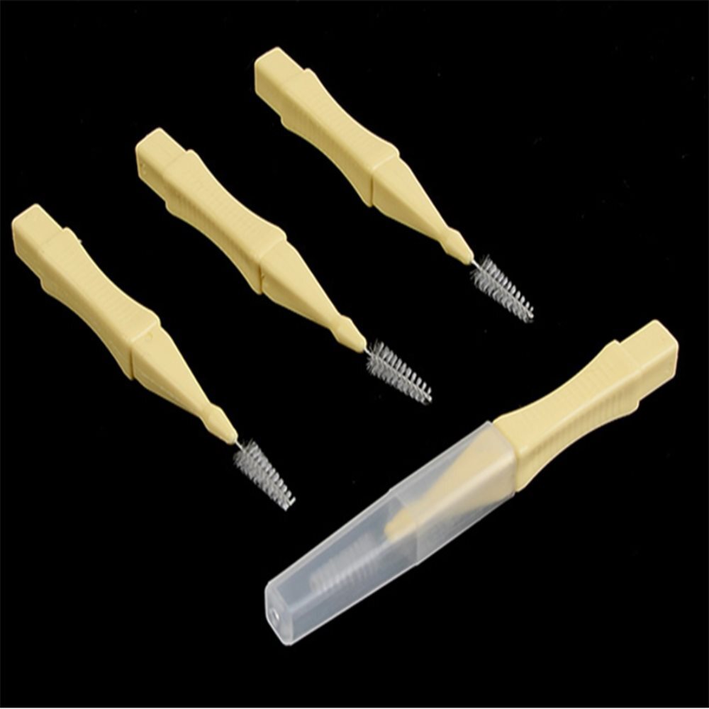 국산 일자형 솔 4P 치간이쑤시개 치간칫솔이쑤시개 치간칫솔ssss