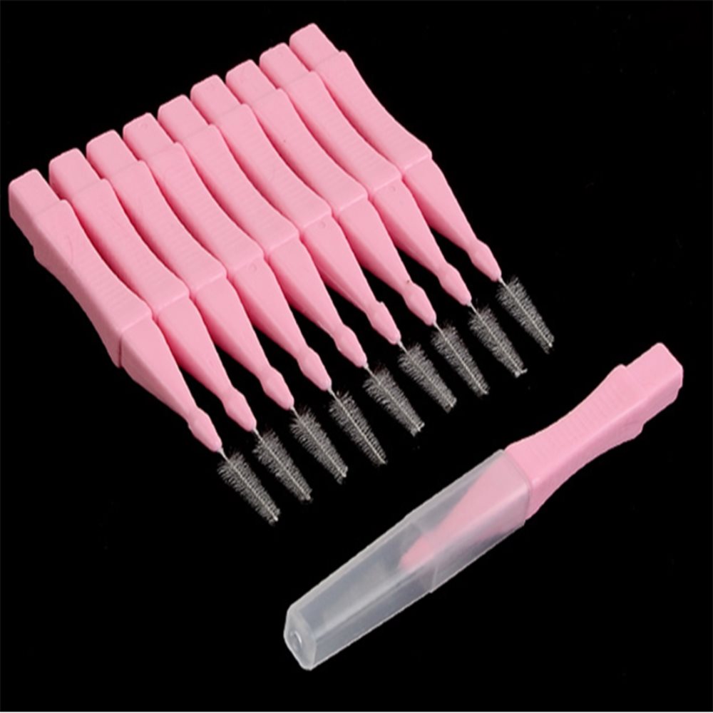 국산 일자형 솔 10P 치간솔 치간칫솔ssss 치간이쑤시개