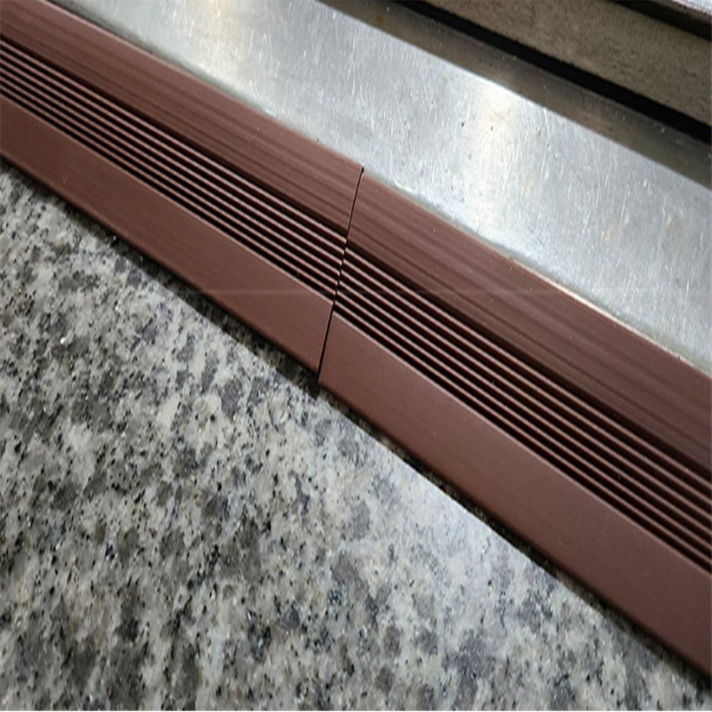 도어 턱받침 2P 문턱경사대 방문턱경사판 바닥경사받침대