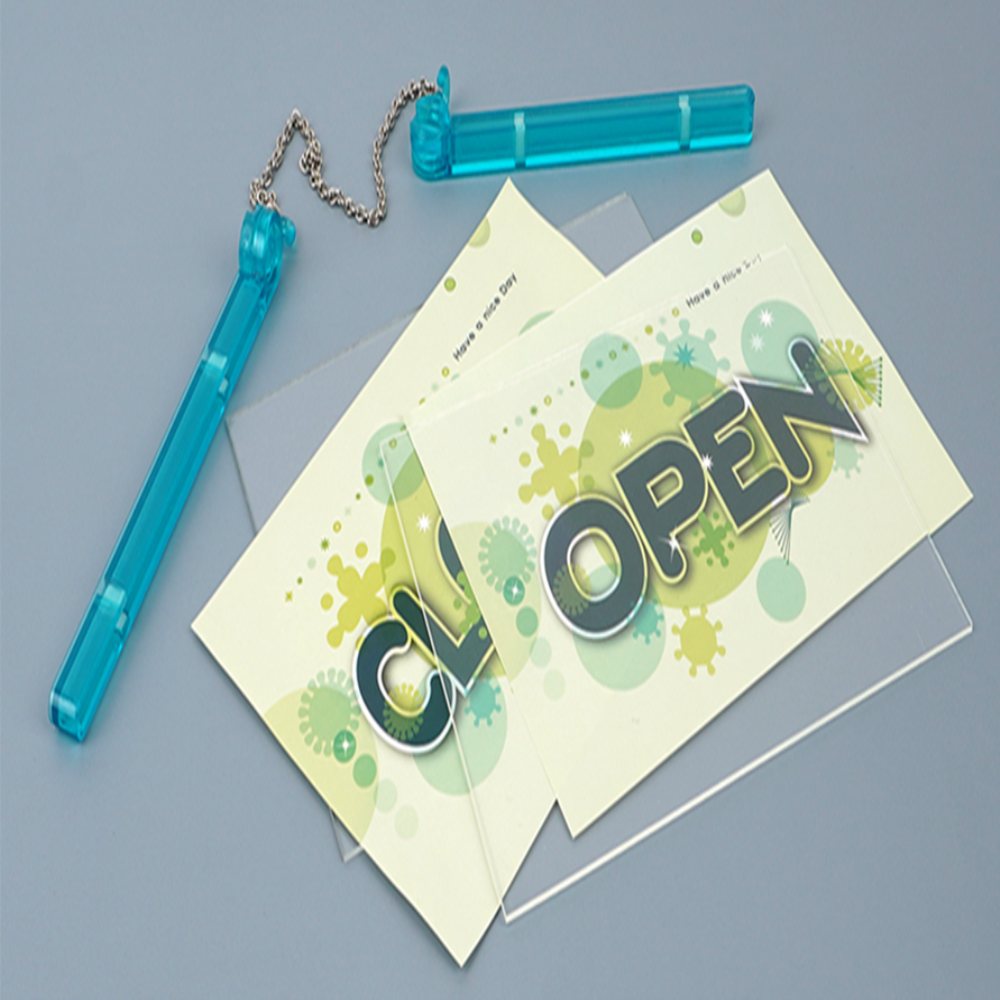 OPEN CLOSED 프레임걸이 영업시간안내판걸이형 인테리어소품 아크릴안내판걸이형