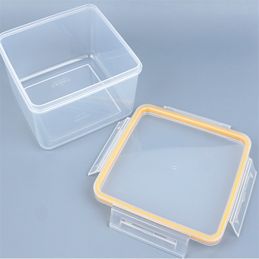 밀폐용기 1.75L 전자레인지밀폐용기 사각투명용기 전자레인지가능반찬통