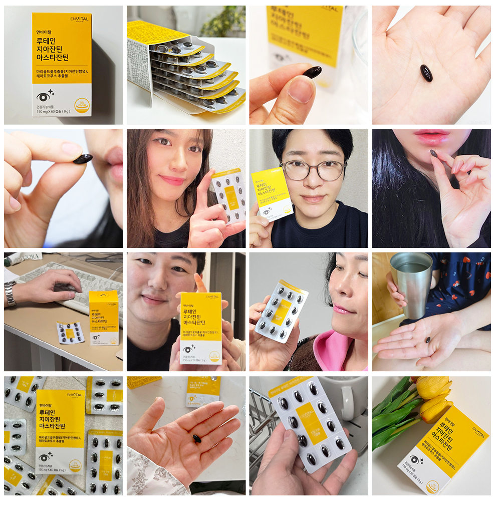 루테인지아잔틴이미지