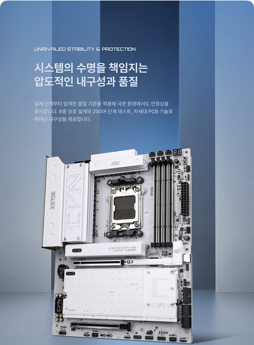 COLORFUL 컬러풀 CVN X870E ARK FROZEN V14 도우정보