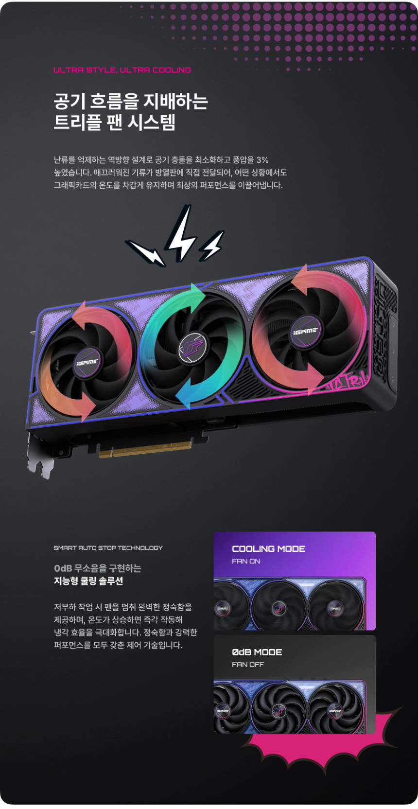 COLORFUL 컬러풀 iGame RTX 5060 ULTRA OC D7 8GB 도우정보