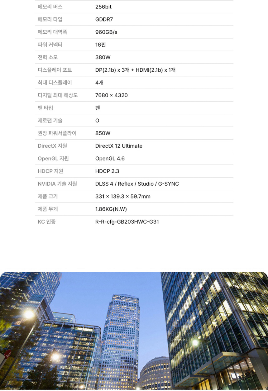 COLORFUL 컬러풀 iGame 지포스 RTX 5080 ULTRA OC White D7 16GB 도우정보