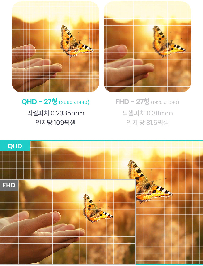 총판 벤큐 RD270Q 나노 매트 패널 QHD IPS 코딩용 멀티스탠드 무결점 모니터