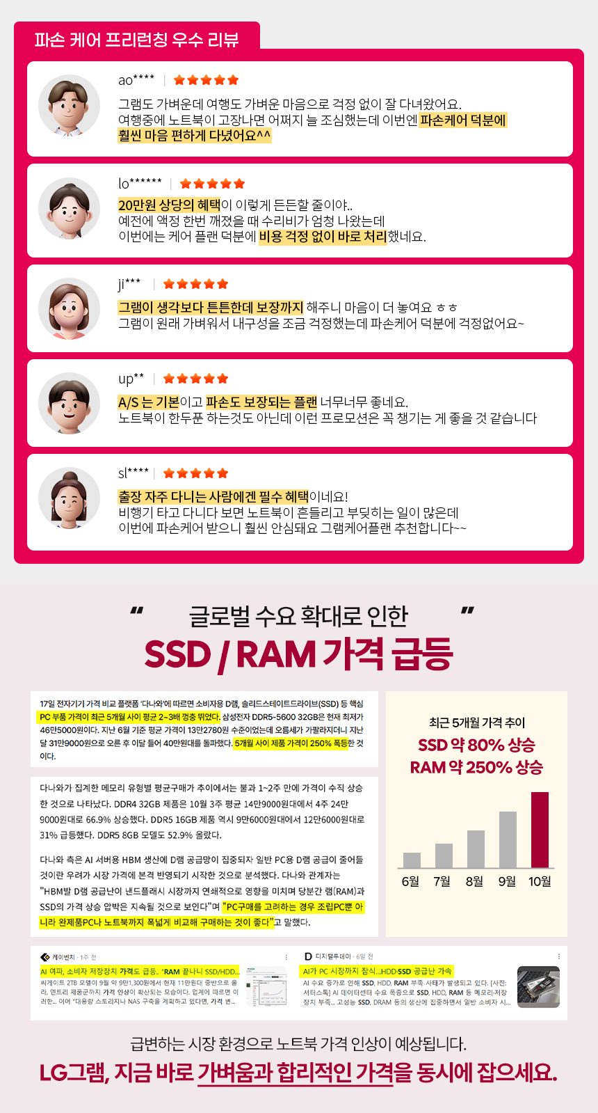 노트북 > 그램 프로 2025 17ZD90TR-SXSBK RTX4050 U7 32GB 512GB | 오늘의집 쇼핑