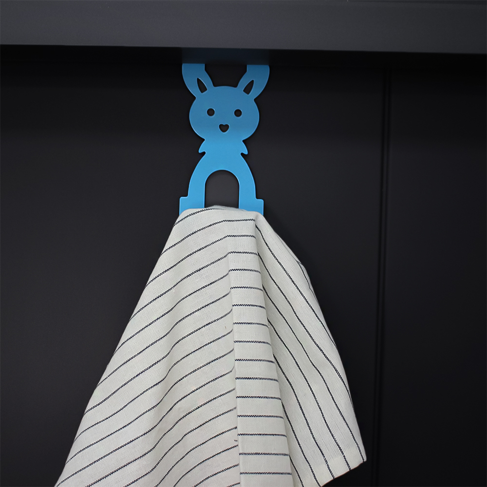 다용도훅 옷걸이걸이대 정리도어훅 거실수납 후크 의류보관훅 문걸이후크 문걸이스탠드 옷걸이훅 다기능후크 문걸이옷걸이 문장식 옷걸이거치대 의류훅 홈문장식품 옷수납행거 토끼 도어후크