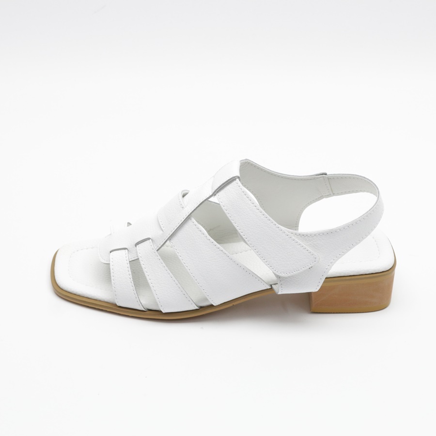 [개성시대] 국내산 여성 4cm 빅사이즈 가죽 샌들 260g 데일리