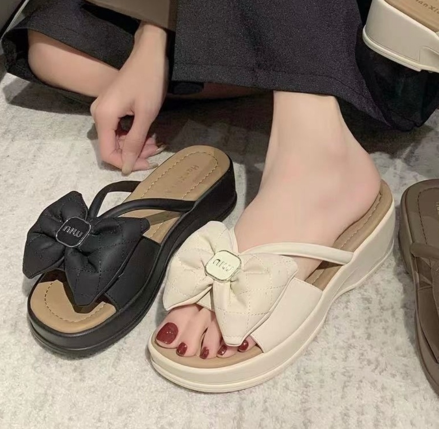 [개성시대] 여성 5cm 통굽 슬리퍼 데일리