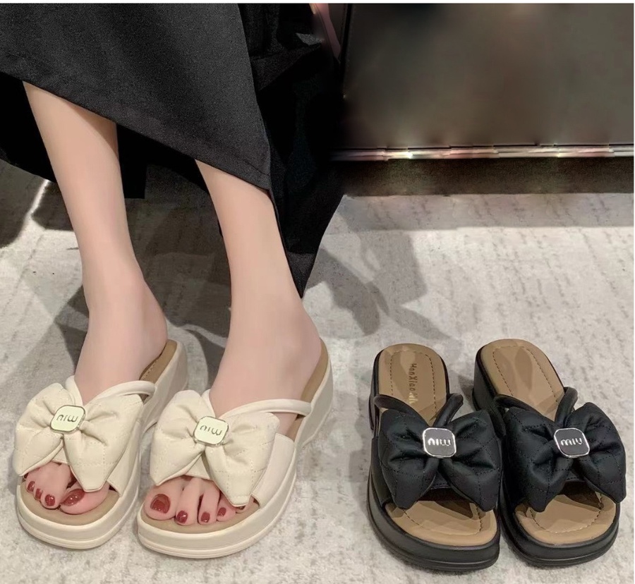 [개성시대] 여성 5cm 통굽 슬리퍼 데일리