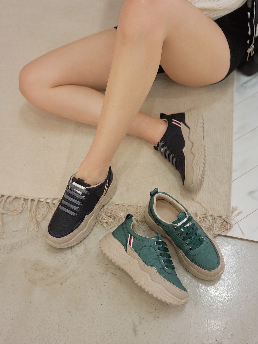 [개성시대] 여성 6.2cm 베이직 스니커즈 360g 데일리