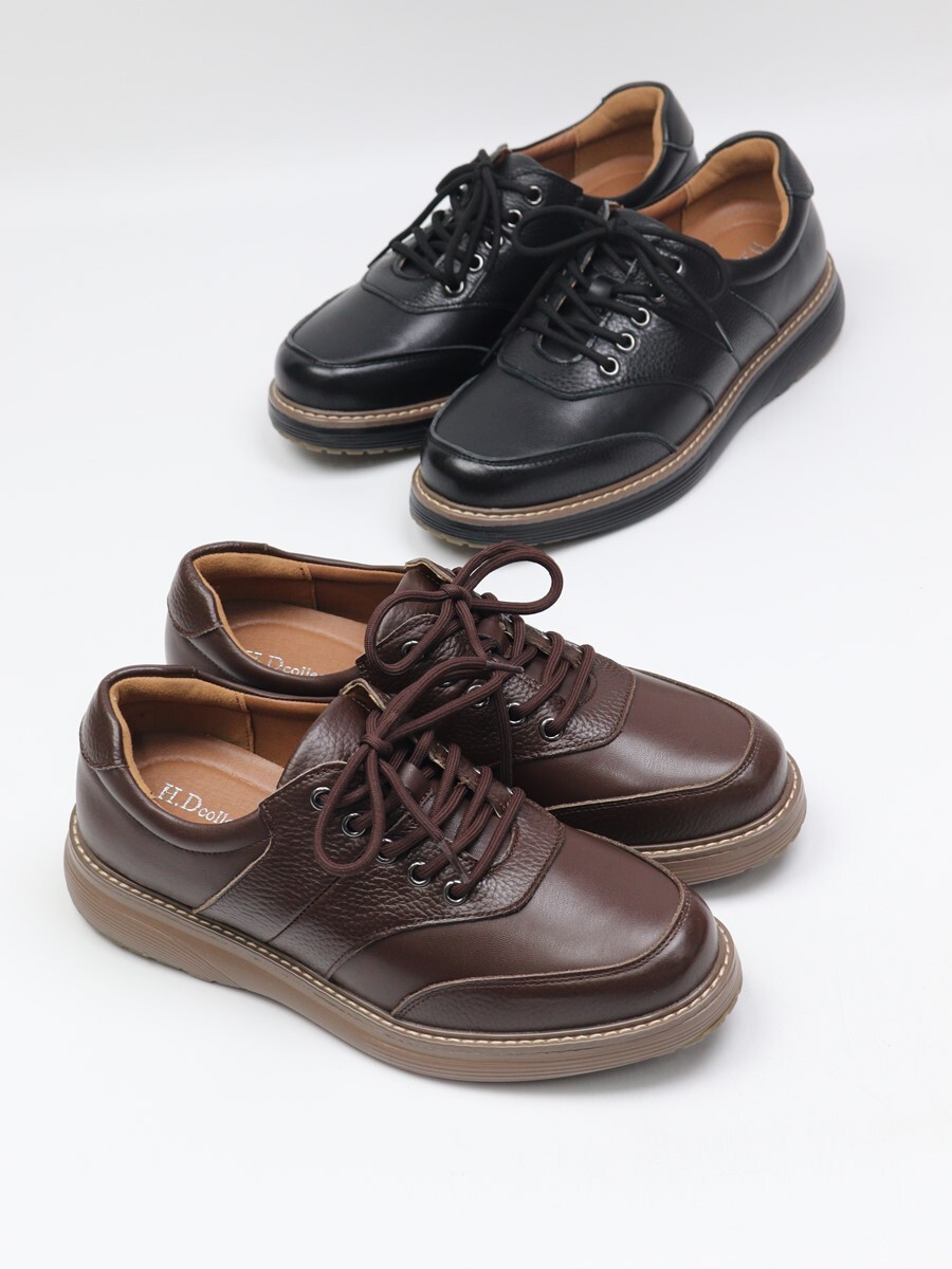 [개성시대] 남성 5cm 가죽 스니커즈 400g 데일리