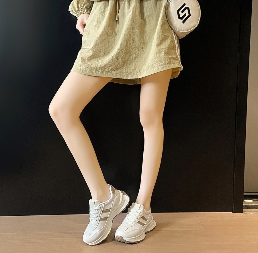 [개성시대] 여성 5.5cm 블랙 베이직 스니커즈 데일리