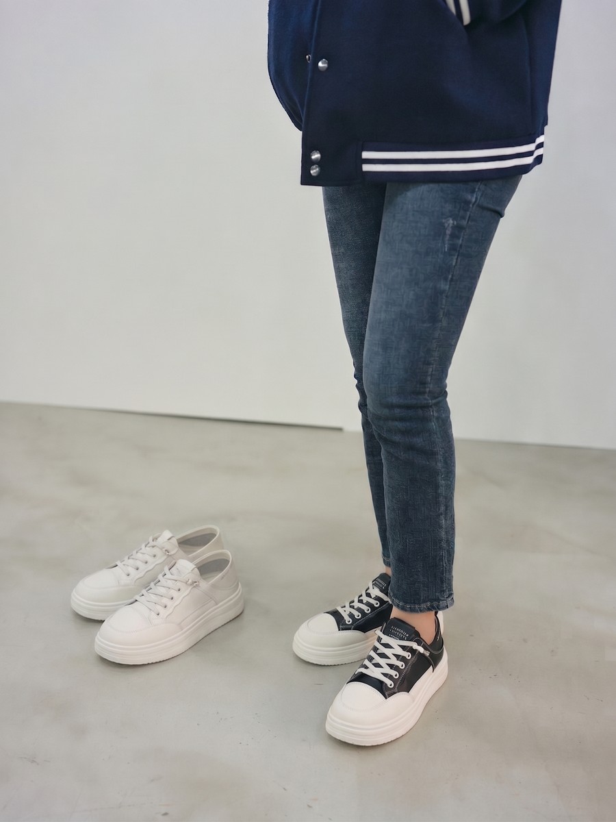 [개성시대] 여성 3.7cm 베이직 스니커즈 280g 데일리