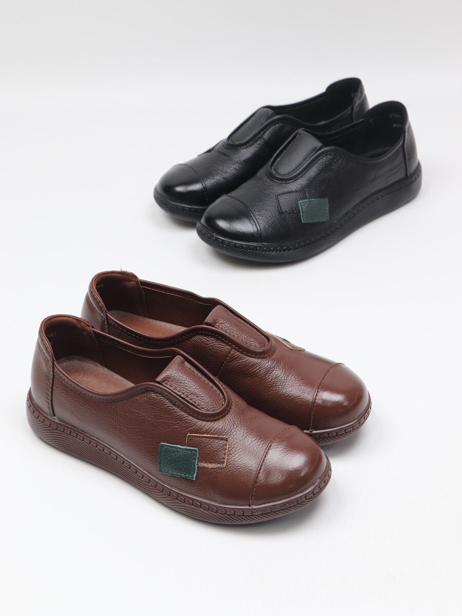 [개성시대] 여성 2.5cm 가죽 단화 280g 데일리