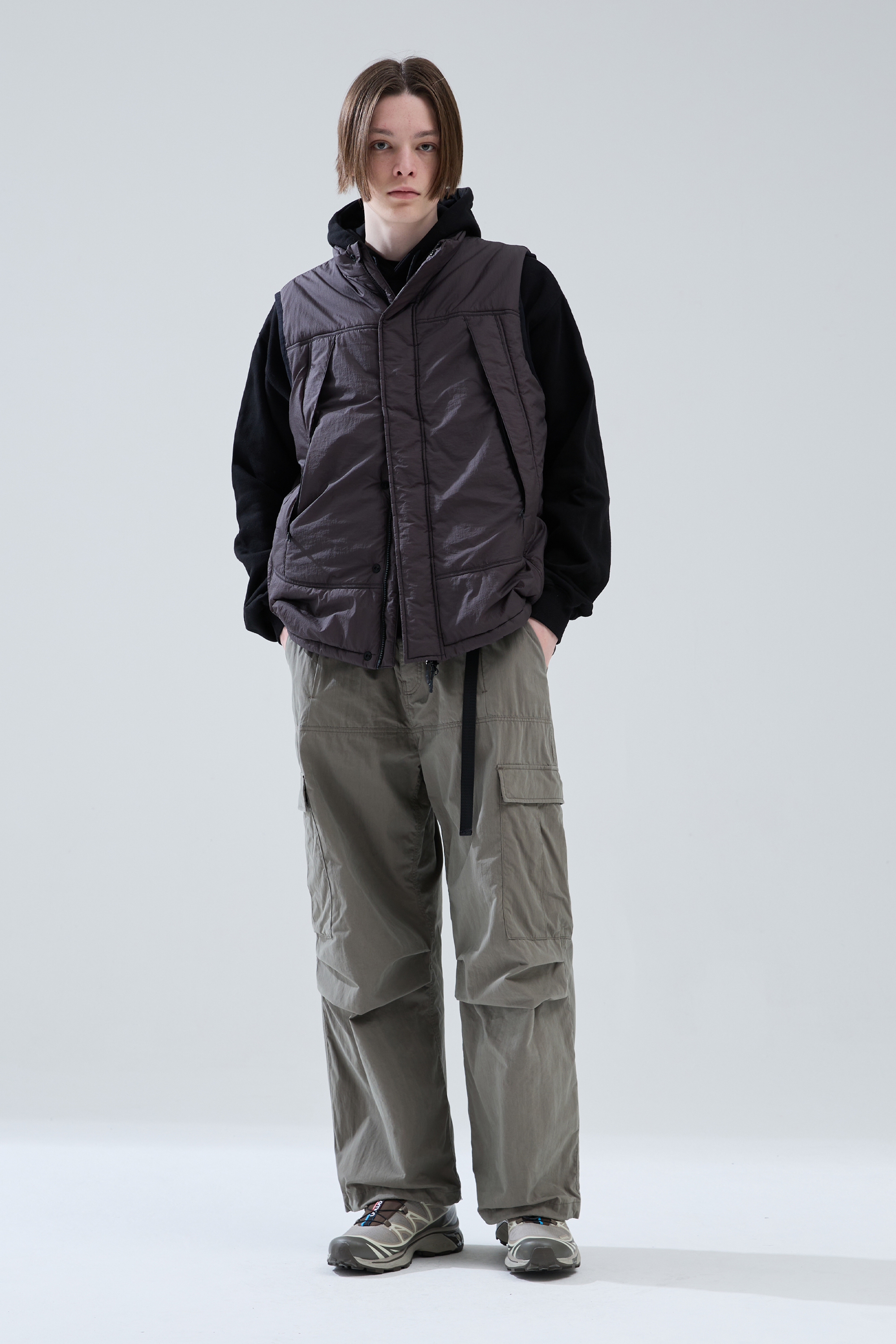 HIKER WIND PROOF AIRY VEST Ver.2 (DARK GREY) - HAVEOFFDUTY® 해브 