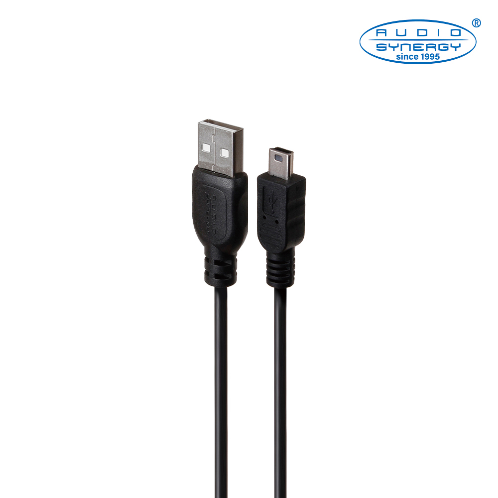 PP-C7249-1M 오디오시너지 USB-A 2.0 to mini 5핀 라이트 변환케이블 1m AS-USL010