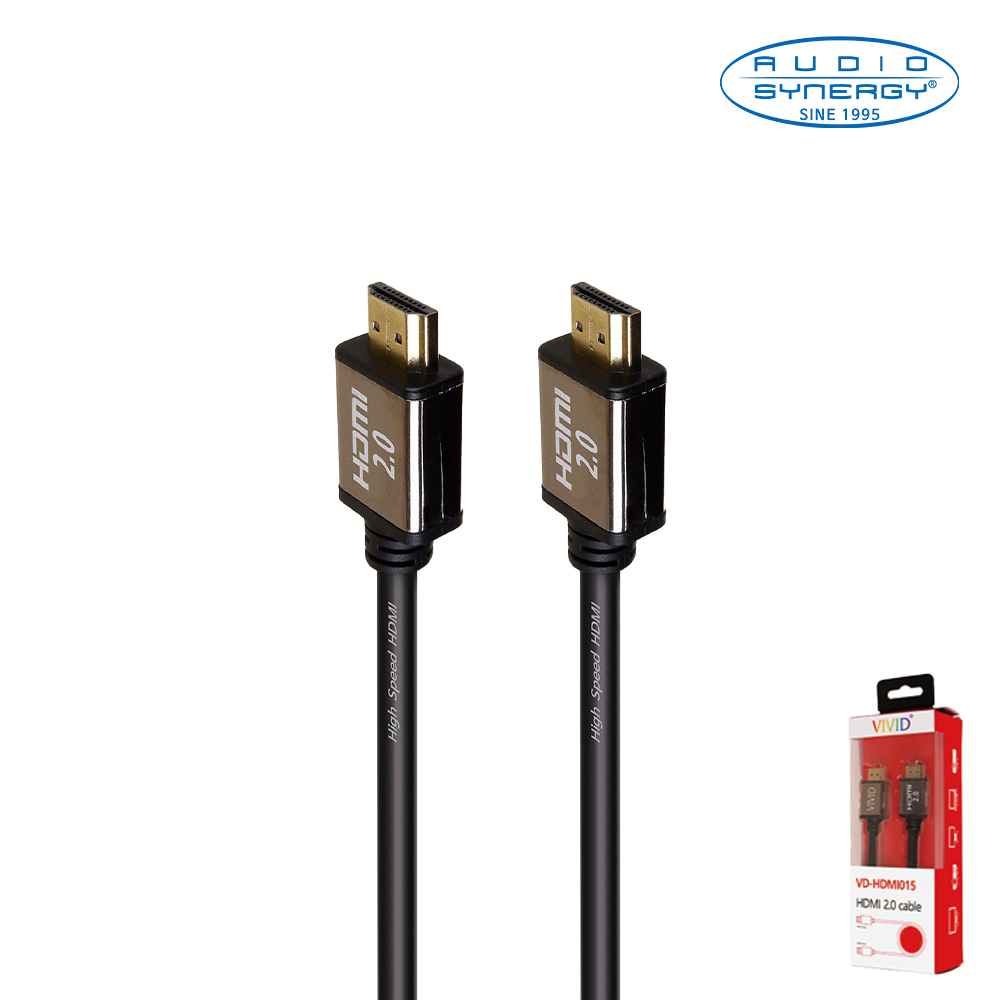 PP-C7242-1.5M 오디오시너지 HDMI to HDMI 2.0ver 케이블 1.5M VD-HDMI015