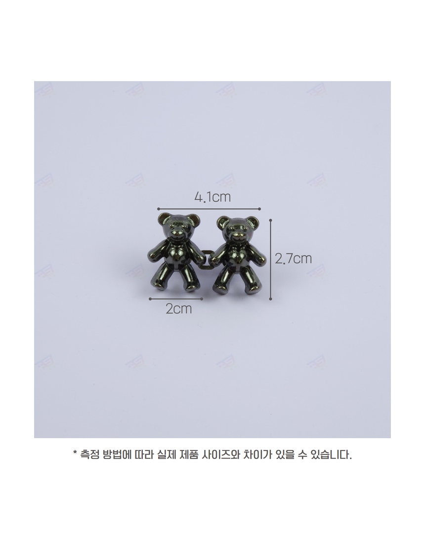 바지 허리 버클 단추 조절 청바지 허리조절 클립 수선 곰돌이 셀프 상세 이미지 28