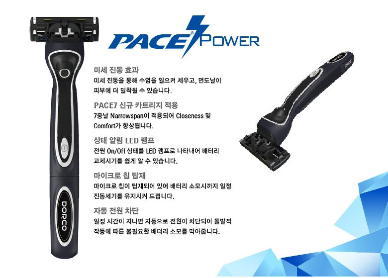 Gmarket - [Dorco]Dorco/Face/Power/Vibration/Razor Blade