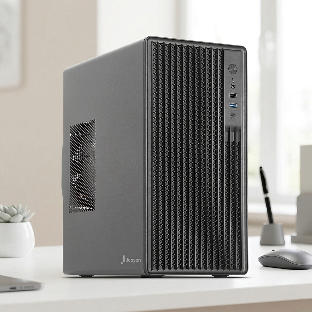 주연테크 굿워크 D1v32GW 블랙<br>AMD 라이젠3 3200G 사무용 가정용 데스크탑 PC<BR>Windows11 Home