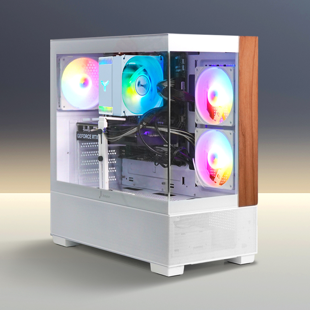 주연테크 카운터 D698X58W 화이트AMD 라이젠7 9800X3D RTX 5080 고사양RAM 32GB SSD 1TB게이밍 윈도우11홈 데스크탑 컴퓨터 브랜드PC