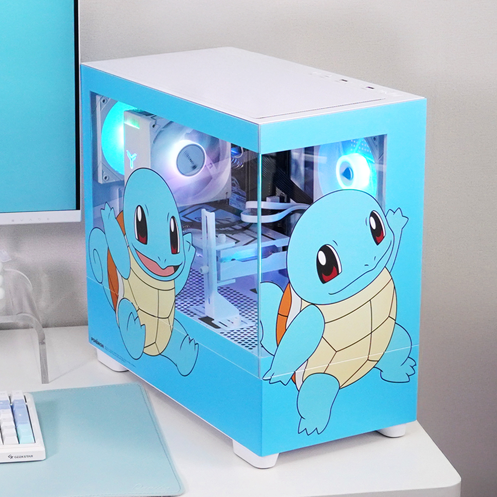 주연테크 포켓몬스터 PC라이젠 7800X3D RTX 5070 TIRAM 16GB SSD 512GBPKK78X57T-W 꼬부기