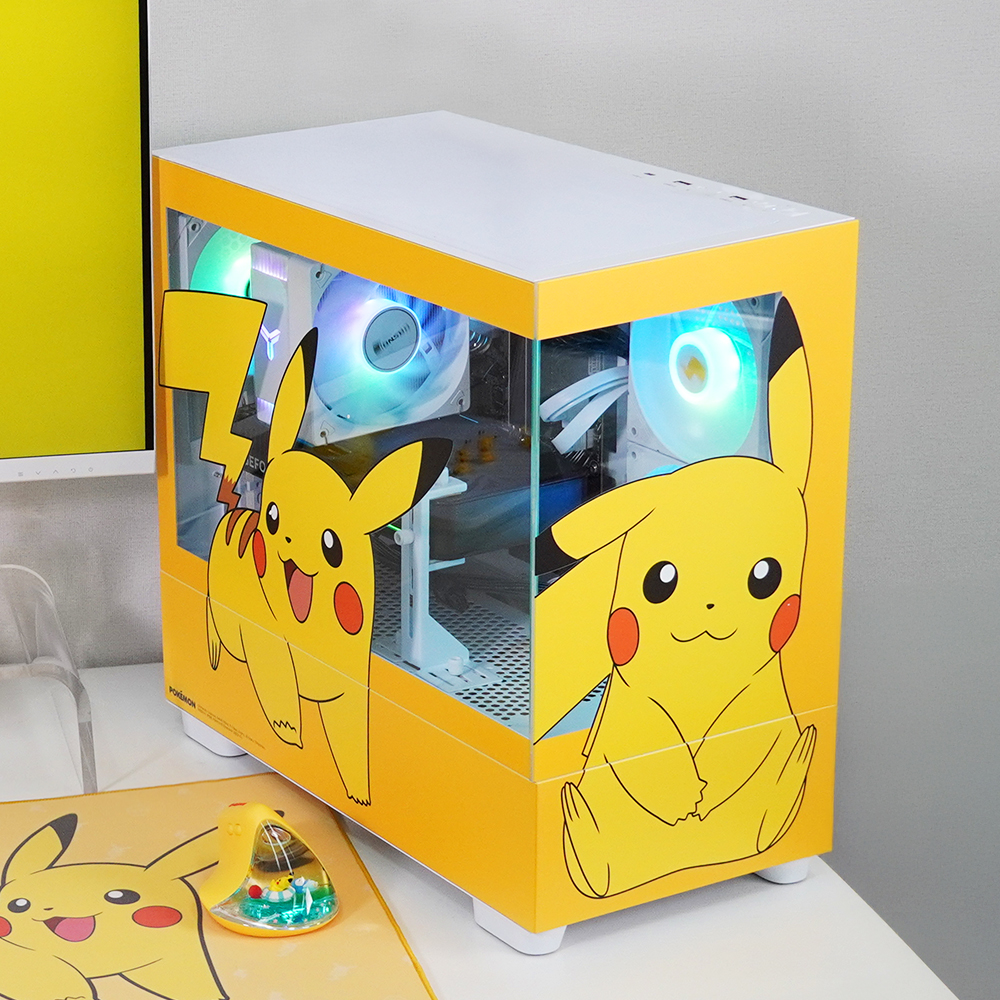 주연테크 포켓몬스터 PC인텔 울트라2 265K RTX 5070RAM 16GB SSD 512GBPKP265K57-W 피카츄