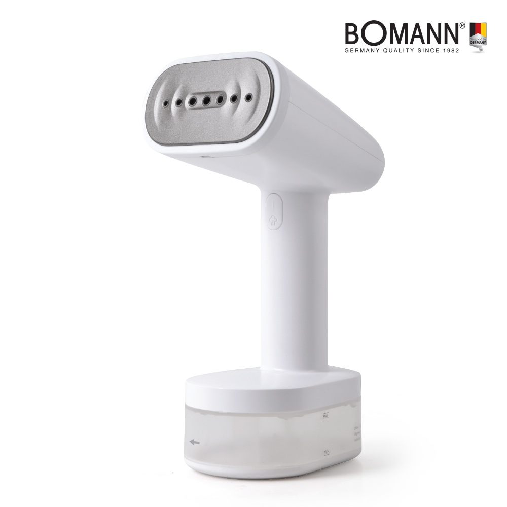 [주말특가]보만 여행용 30초 예열 1600W 원터치 슈퍼 파워 핸디 스팀 다리미 DB8640G 그레이