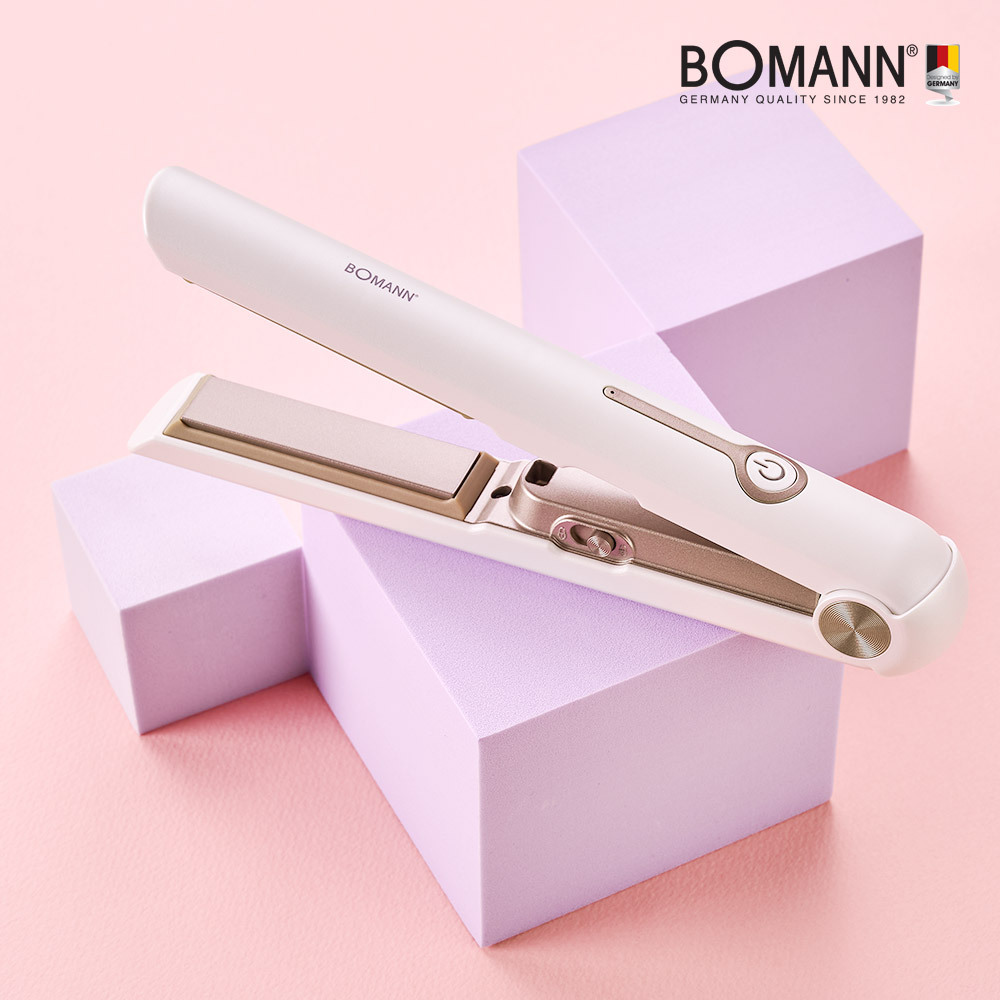 [주말특가]보만 휴대용 무선 고데기 중형 HC2600W