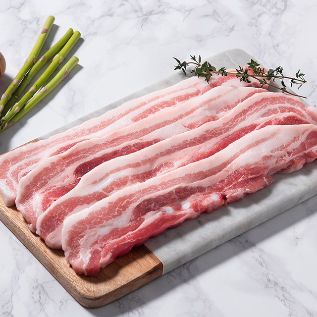 [녹차먹인한돈] 보성녹돈 1등급 삼겹살 500g(구이용)