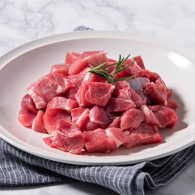 [녹차먹인한돈] 보성녹돈 1등급 앞다리살 300g(찌개용)