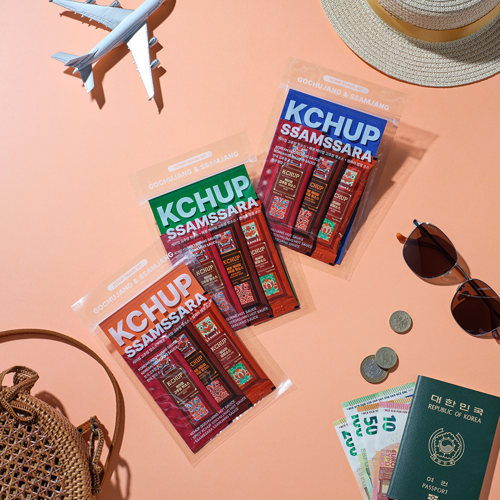 [케이첩] 트래블 키트 3set ( 고추장3 + 매운고추장3 + 쌈장3)