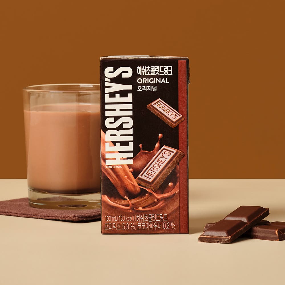 [매일유업] 허쉬드링크 초콜릿 190ML*48팩
