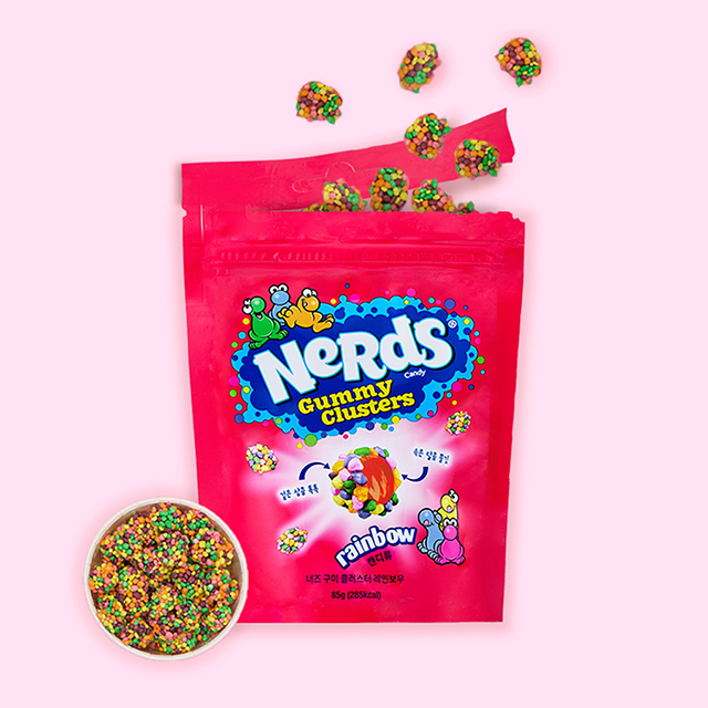 너즈 구미 클러스터 레인보우 85g (8봉 1박스)