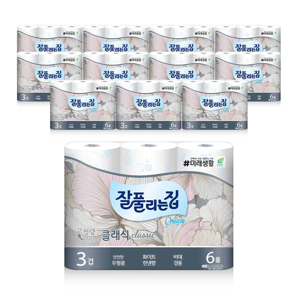 <잘풀리는집> 클래식 25m*6롤 X 12개