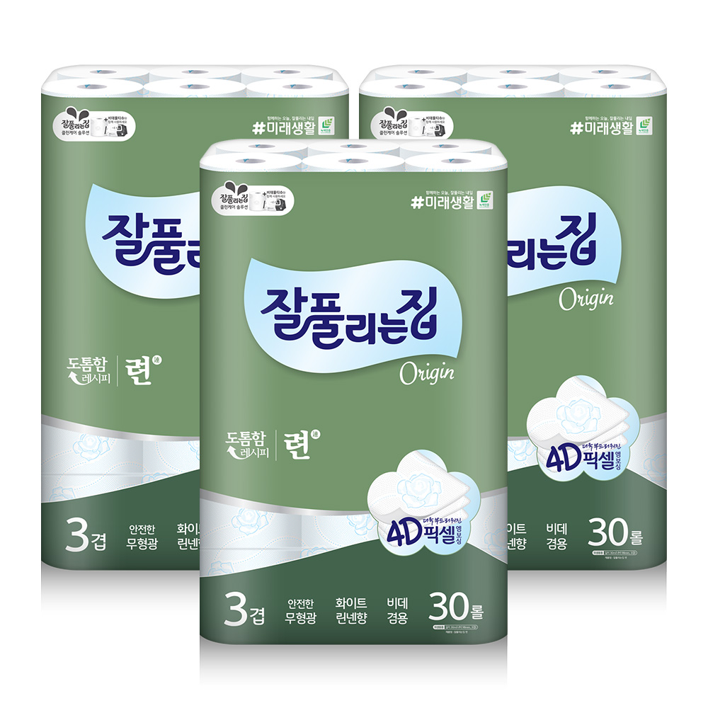 <잘풀리는집> 련 30m*30롤 X 3개