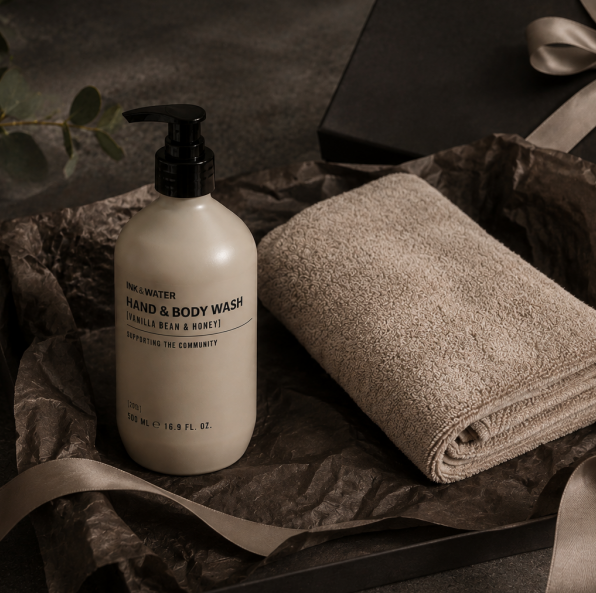 [INK&WATER+송월] 송월 뉴컬러무지+잉크앤워터  2종 기획세트