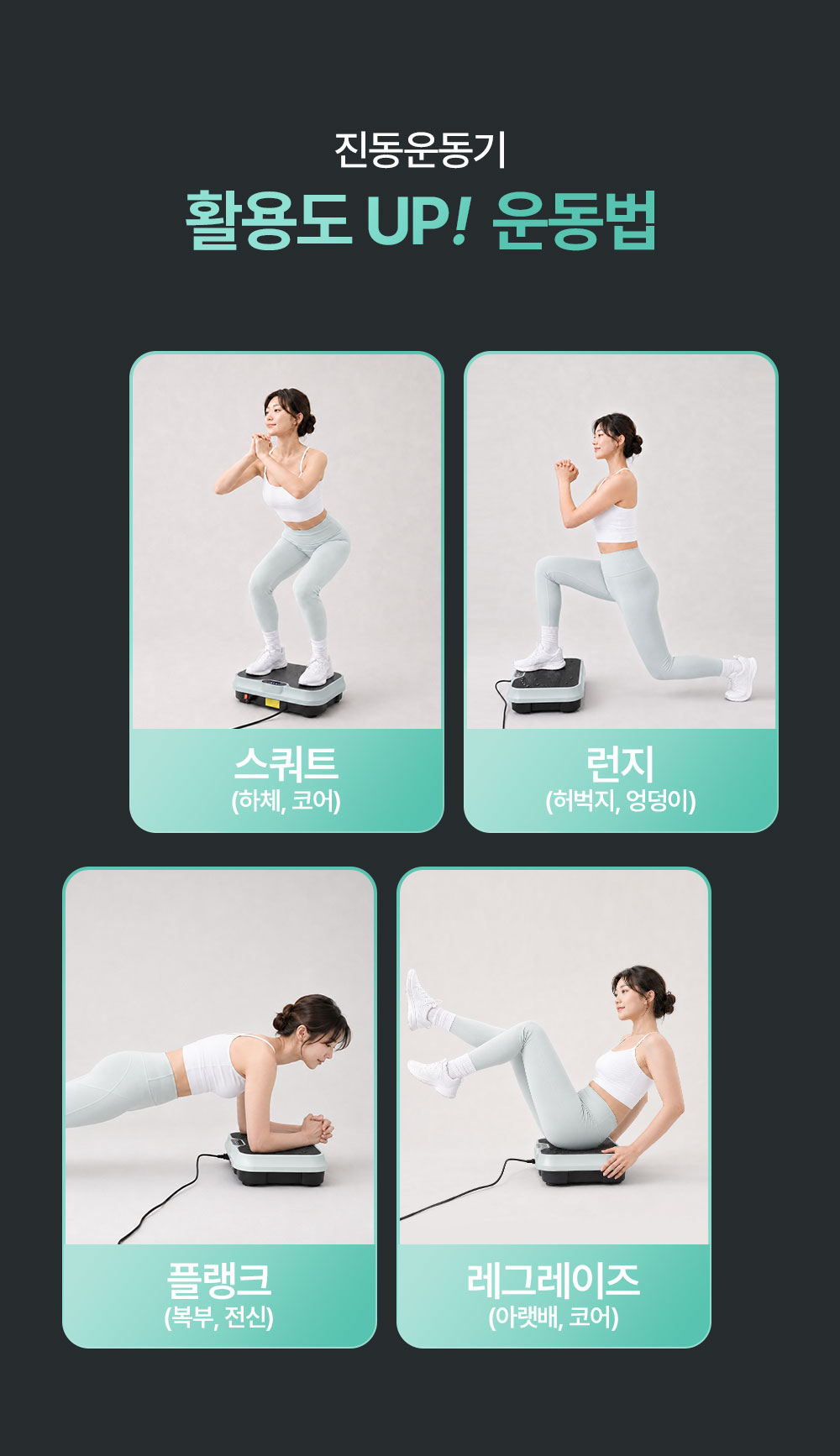 굿프렌드 밸런스휴 진동운동기 DQ-004 여름 다이어트 뱃살빼기 운동기기 헬스 전신플랭크