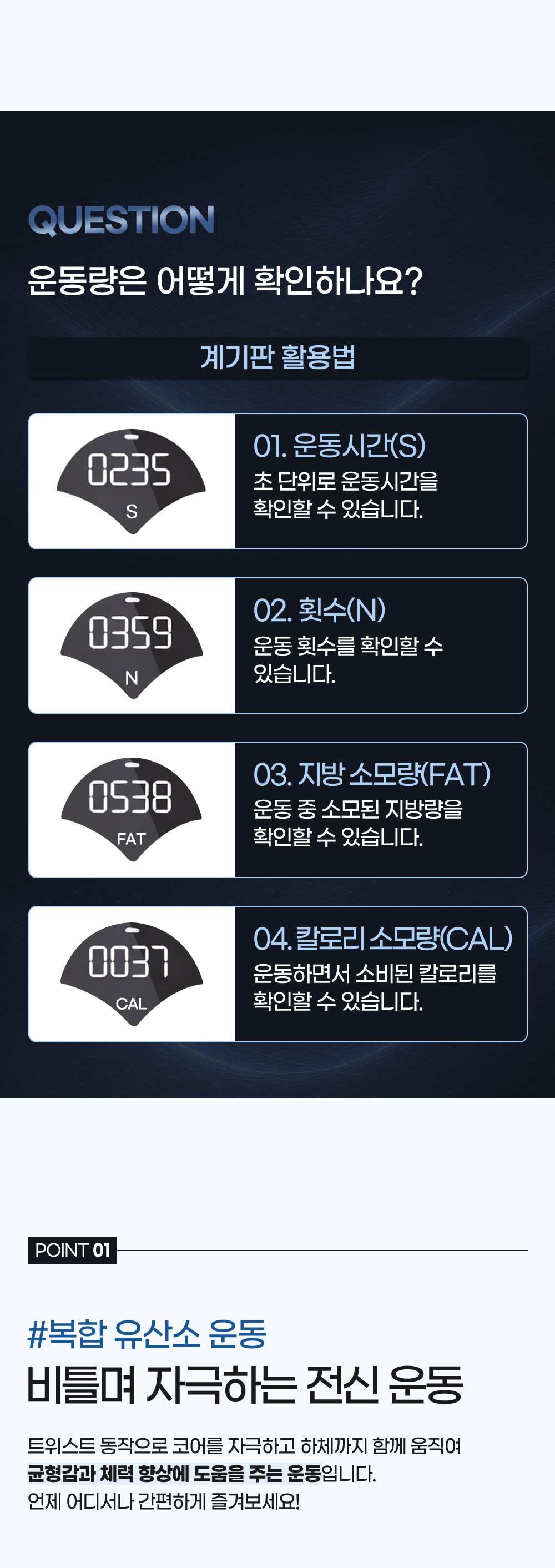 굿프렌드굿핏 트위스트킹 가정용 지압 홈트 유산소 스텝퍼 운동기구