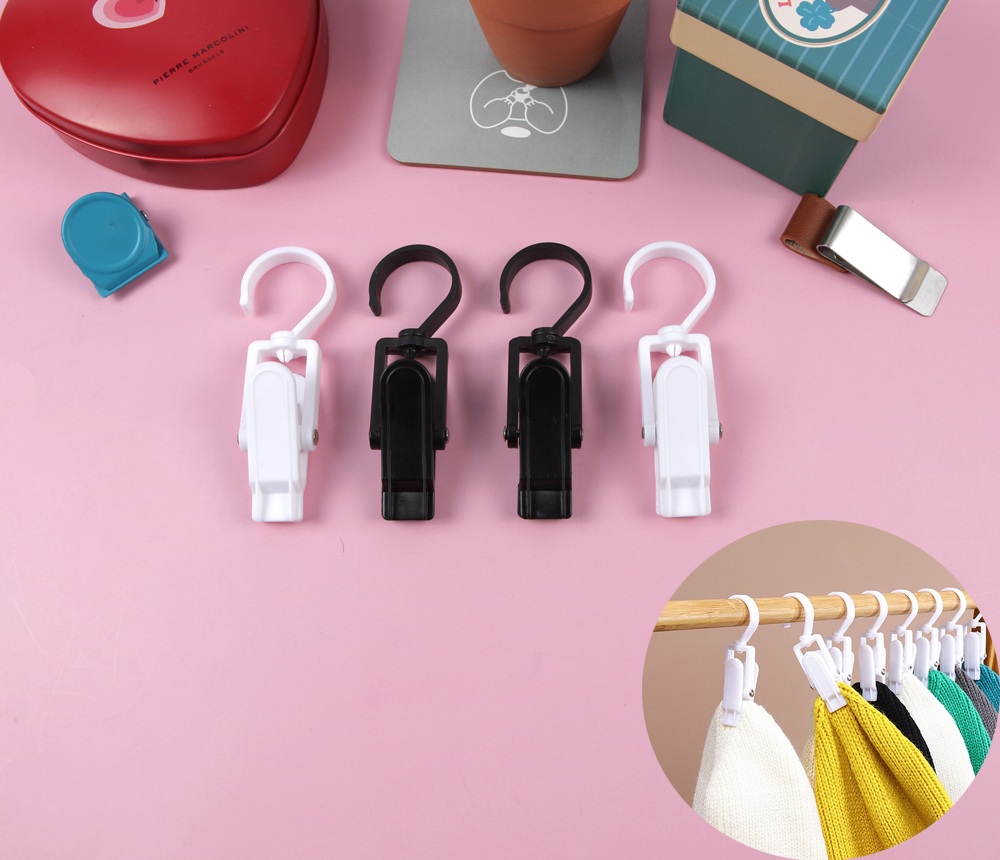 주방 욕실 플라스틱 의류 소품 S고리 집게 1P