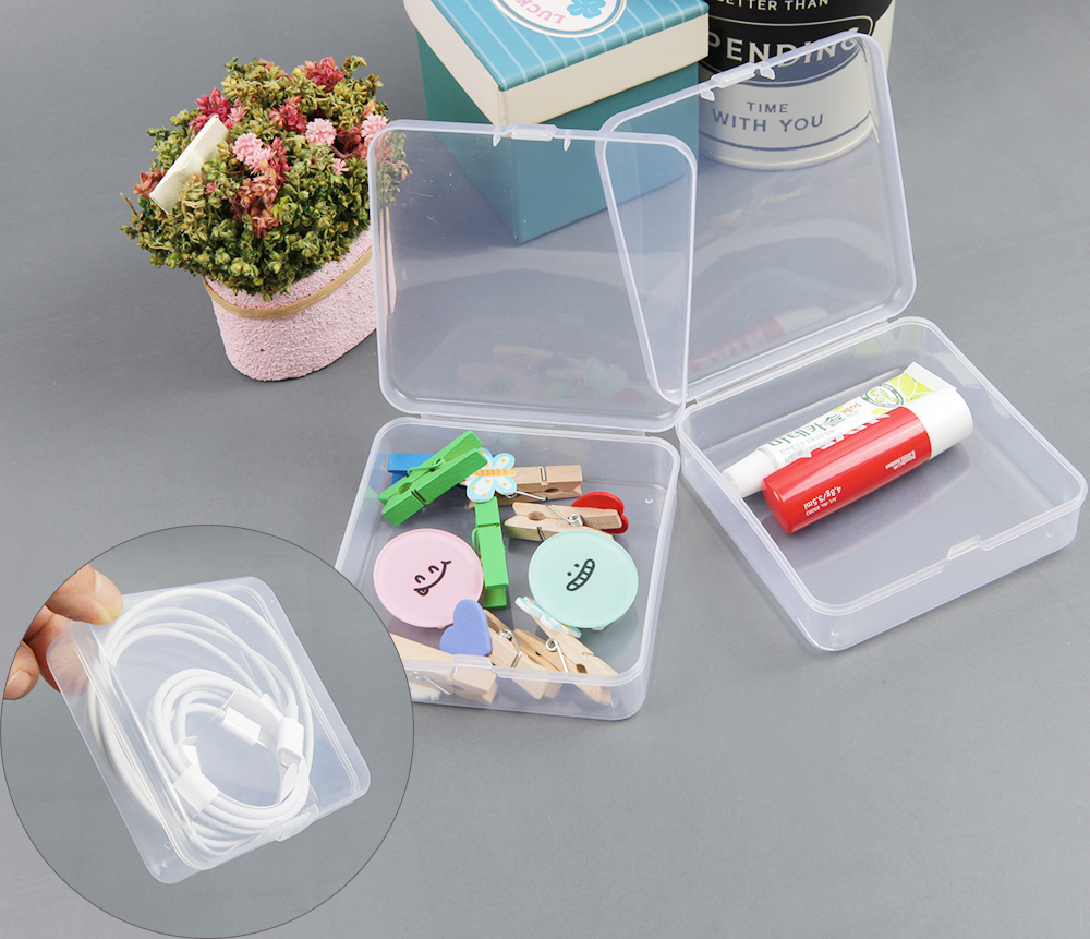 정사각 여행 소품 악세사리 비즈 USB 보관 케이스 1P