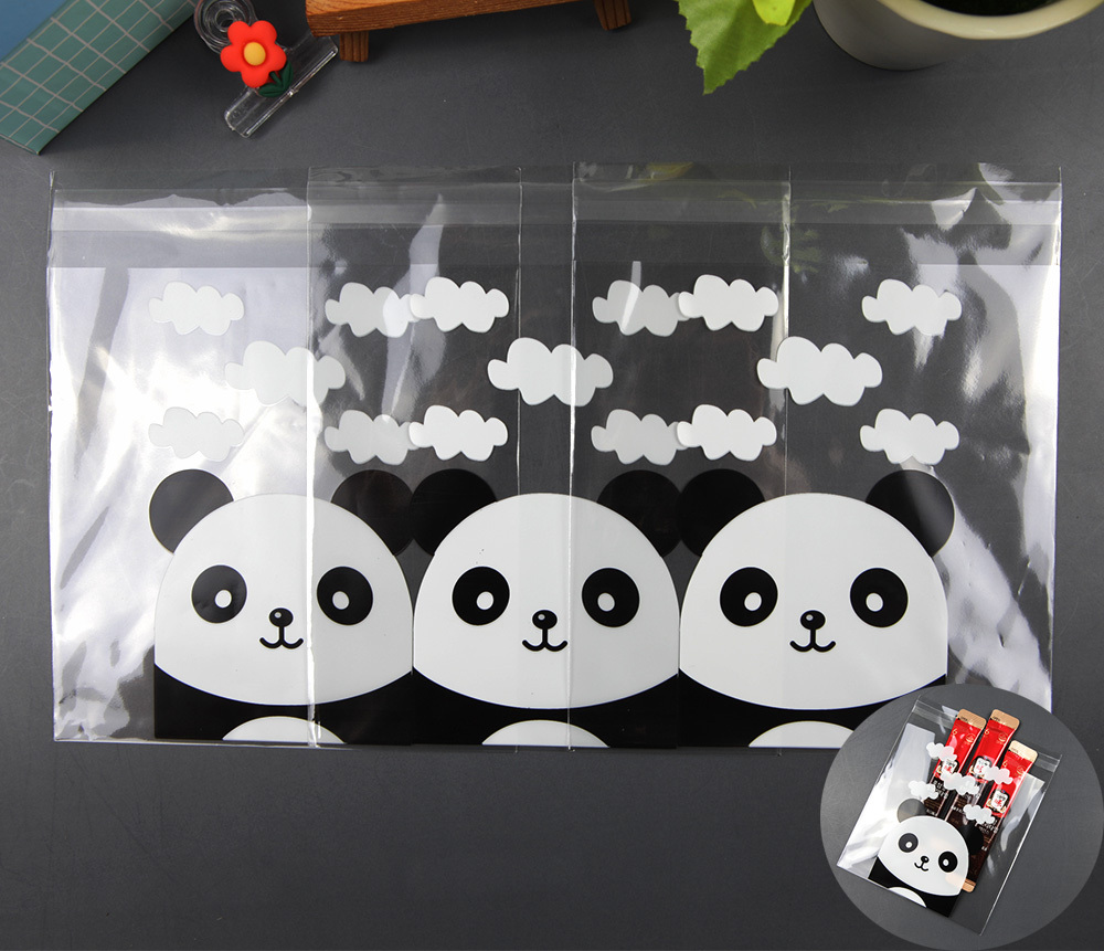팬더 과자 선물 답례 사탕 포장요 OPP 비닐 대 100P